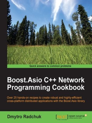 cover image of Boost.Asio C++ Network Programming Cookbook